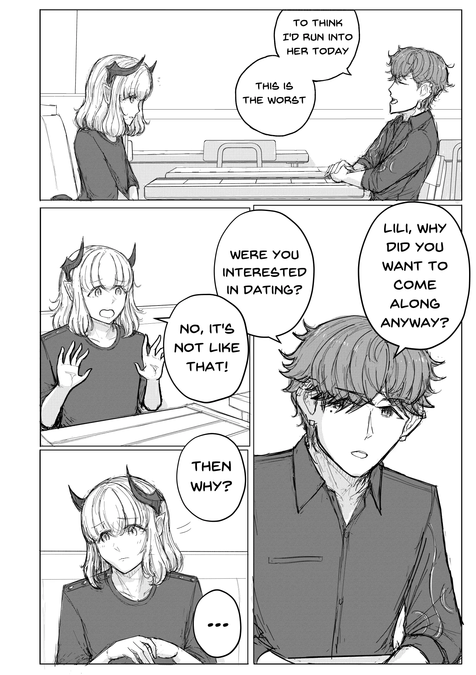 Kanoin: My Incubus (Girl)Friend - Chapter 13: Beans And Comfort