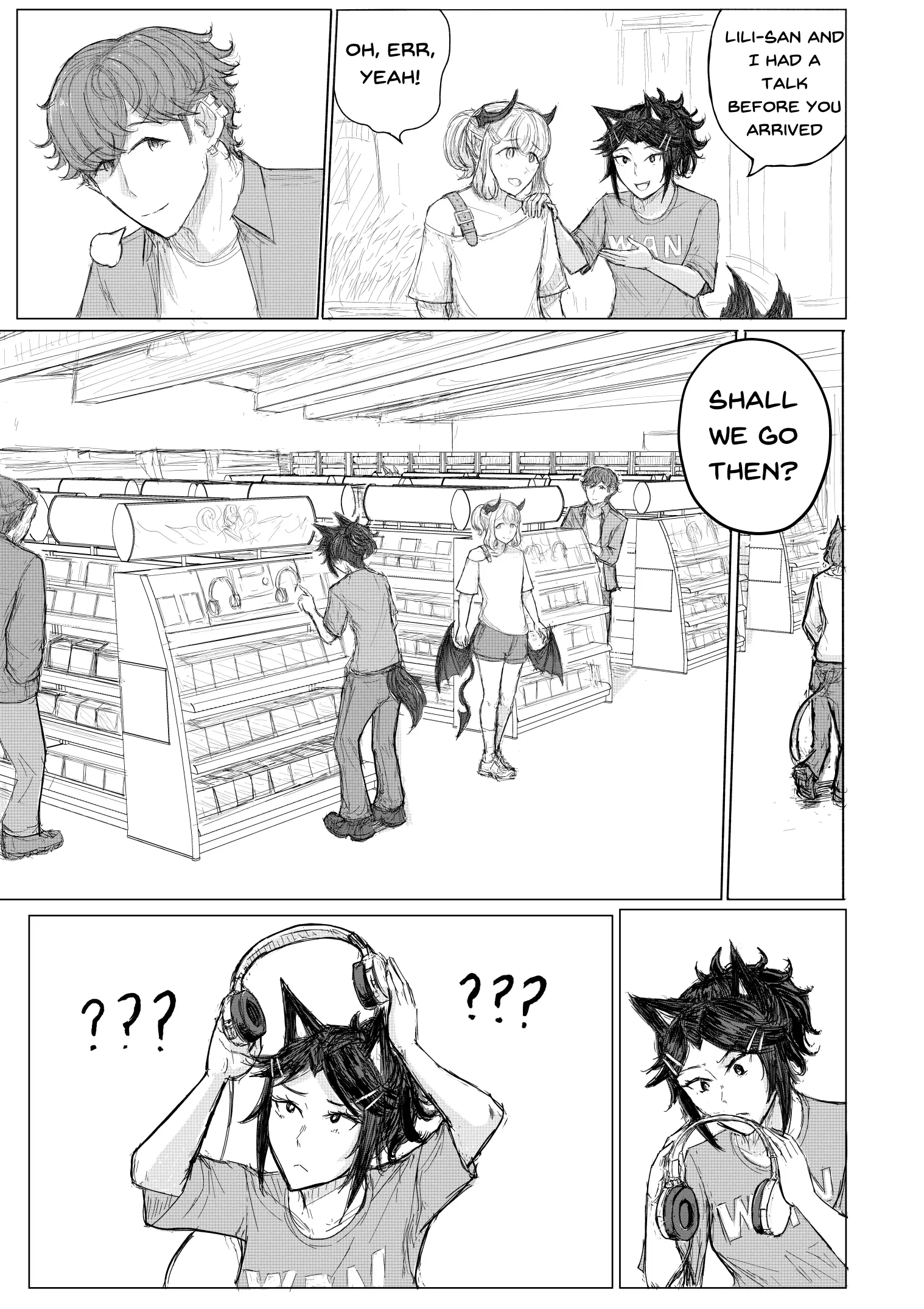 Kanoin: My Incubus (Girl)Friend - Chapter 14: Shopping