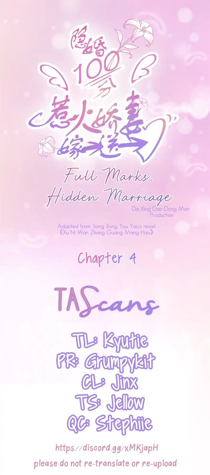 Hidden Marriage 100 Points: Provoke A Wife To Marry One Get One Free - Chapter 4