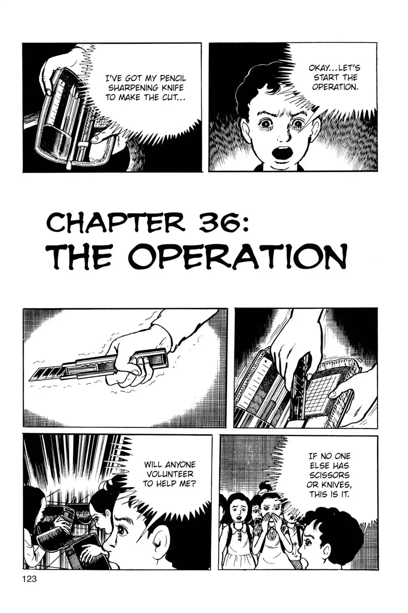 Drifting Classroom - Chapter 36: The Operation