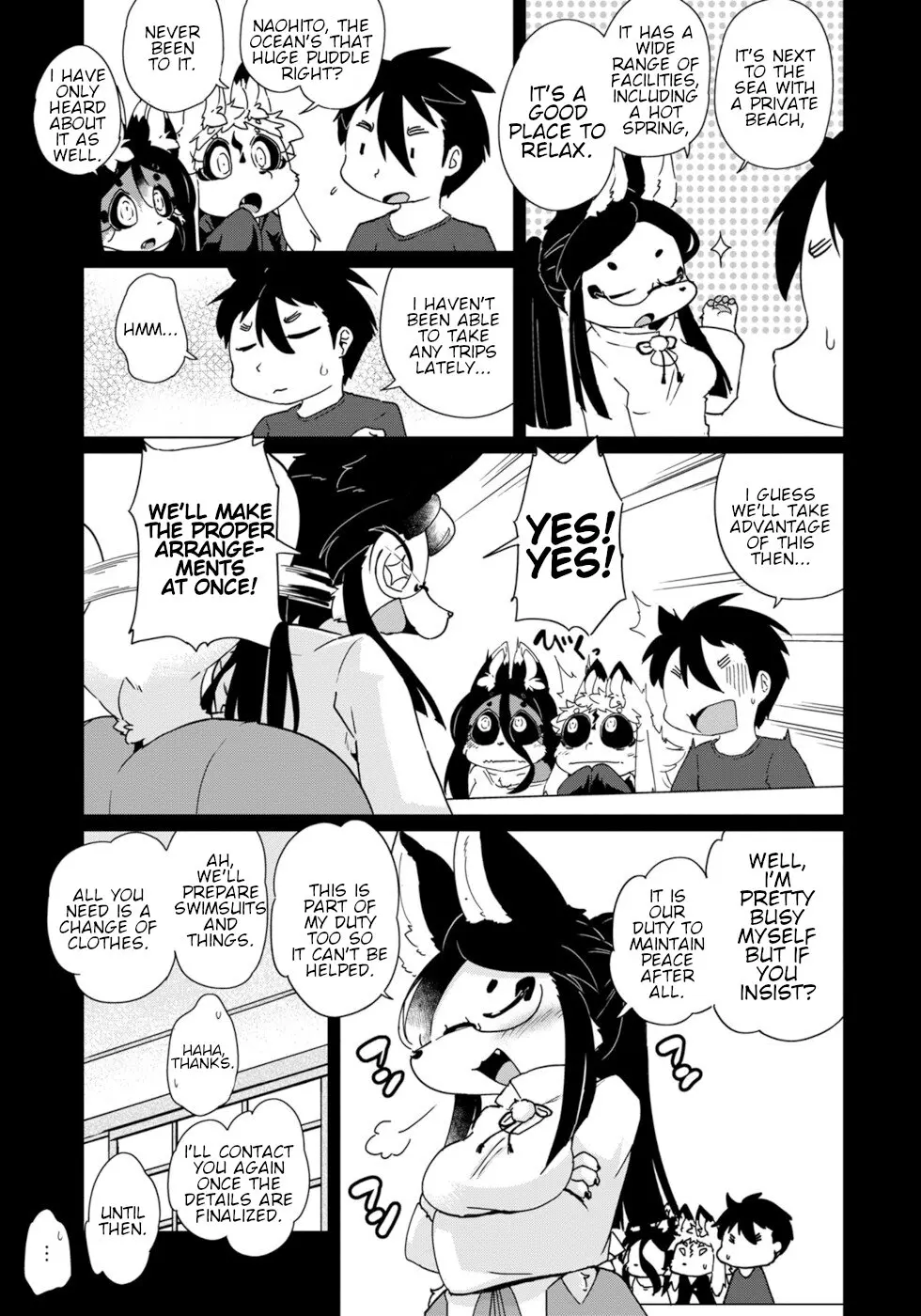 Disaster Fox Kuzure-Chan - Vol.6 Chapter 34: Fox-Sama's Vacation