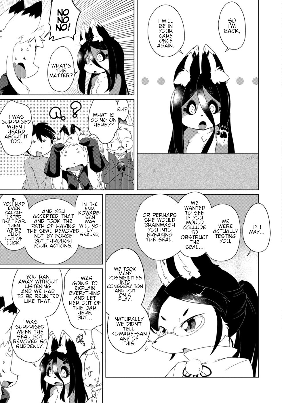 Disaster Fox Kuzure-Chan - Vol.5 Chapter 30: Fleeing Fox