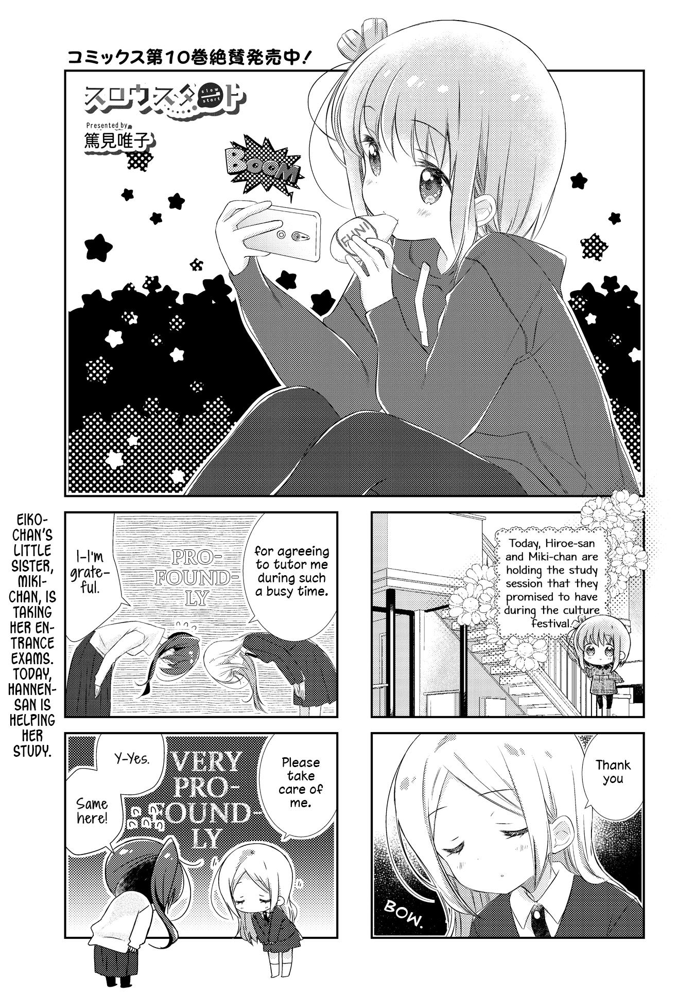 Slow Start (Tokumi Yuiko) - Chapter 125