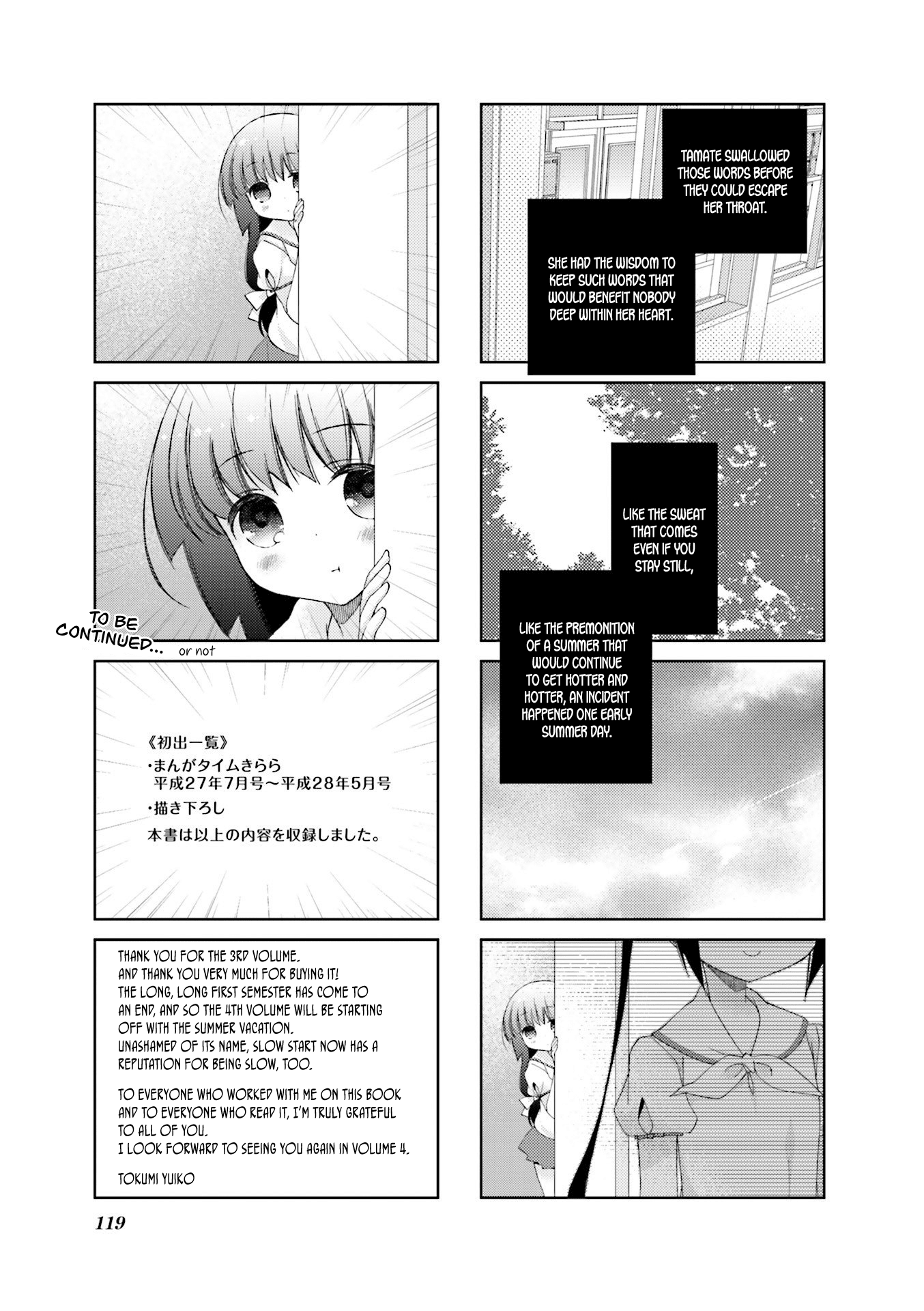 Slow Start (Tokumi Yuiko) - Chapter 37