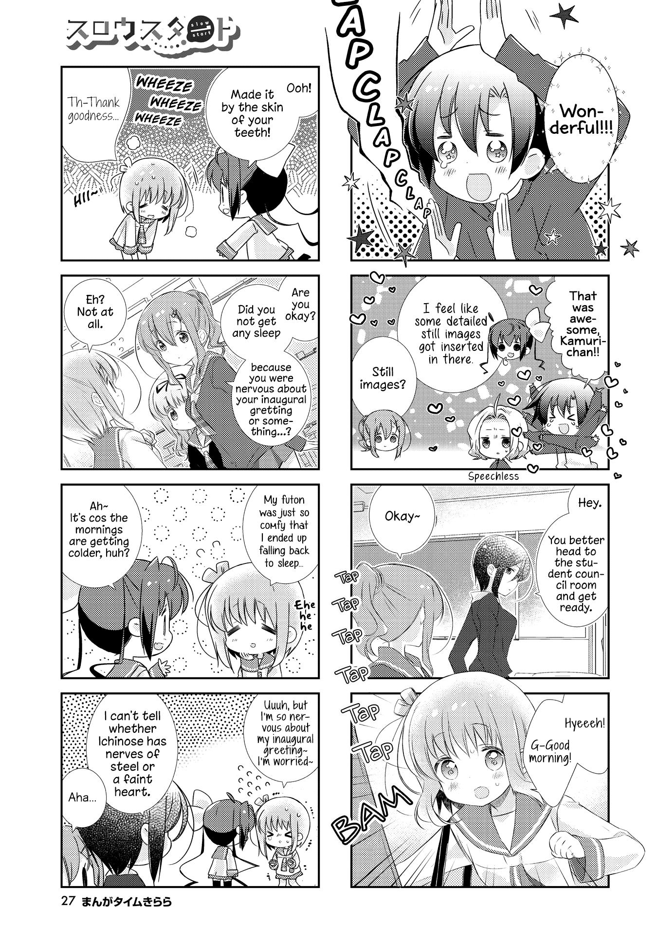 Slow Start (Tokumi Yuiko) - Chapter 116