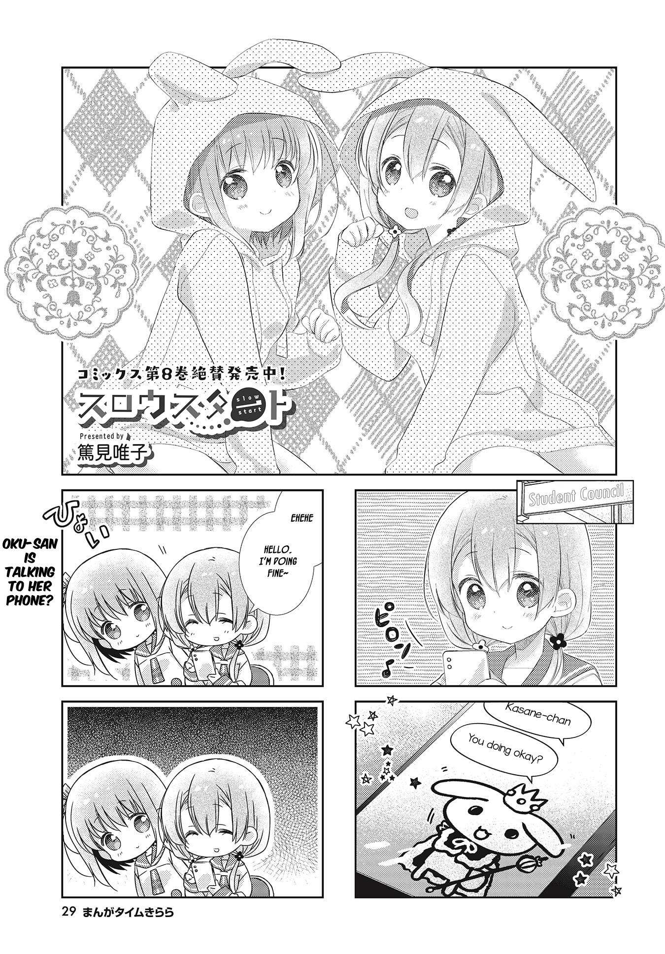 Slow Start (Tokumi Yuiko) - Chapter 100