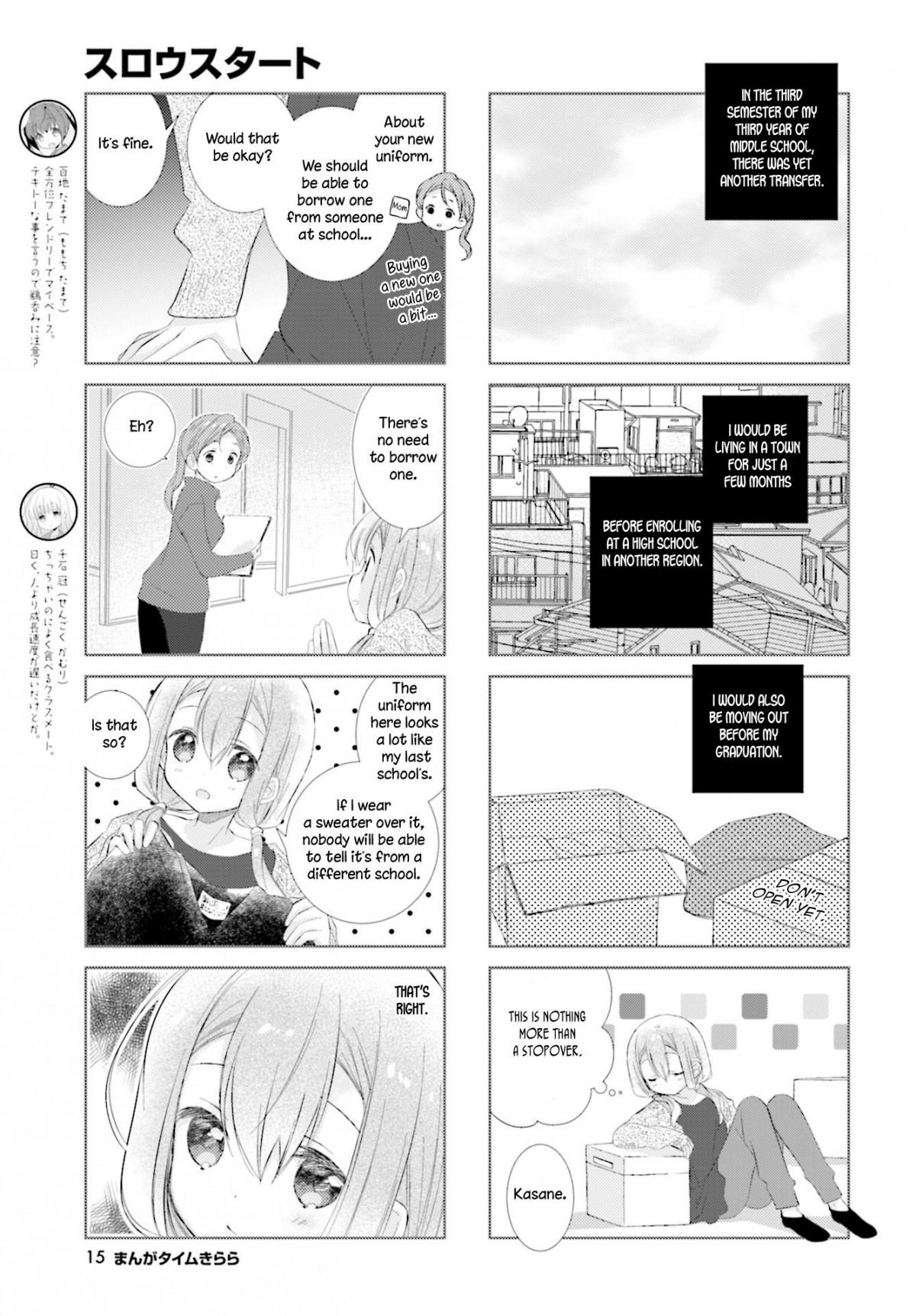 Slow Start (Tokumi Yuiko) - Chapter 94