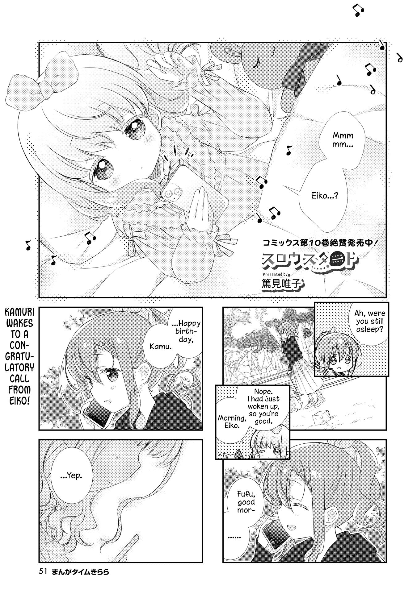 Slow Start (Tokumi Yuiko) - Chapter 124