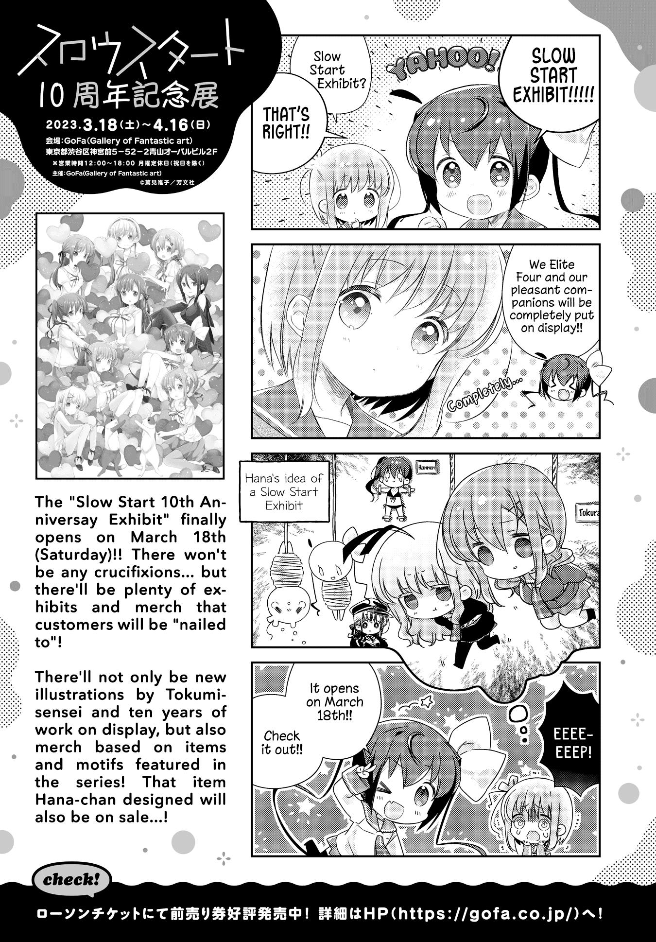 Slow Start (Tokumi Yuiko) - Chapter 129