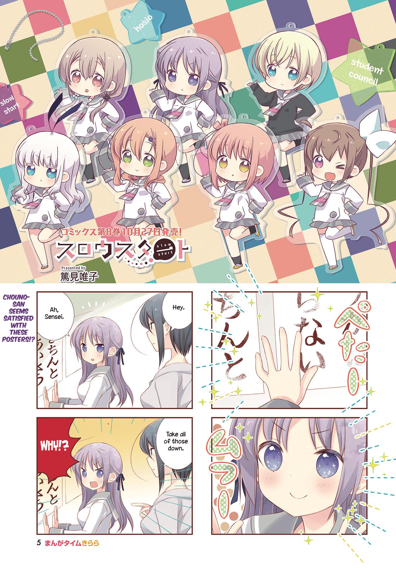 Slow Start (Tokumi Yuiko) - Chapter 99