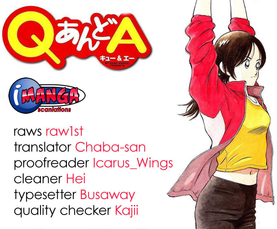 Q And A - Vol.4 Chapter 21 : The Rumored Andou?