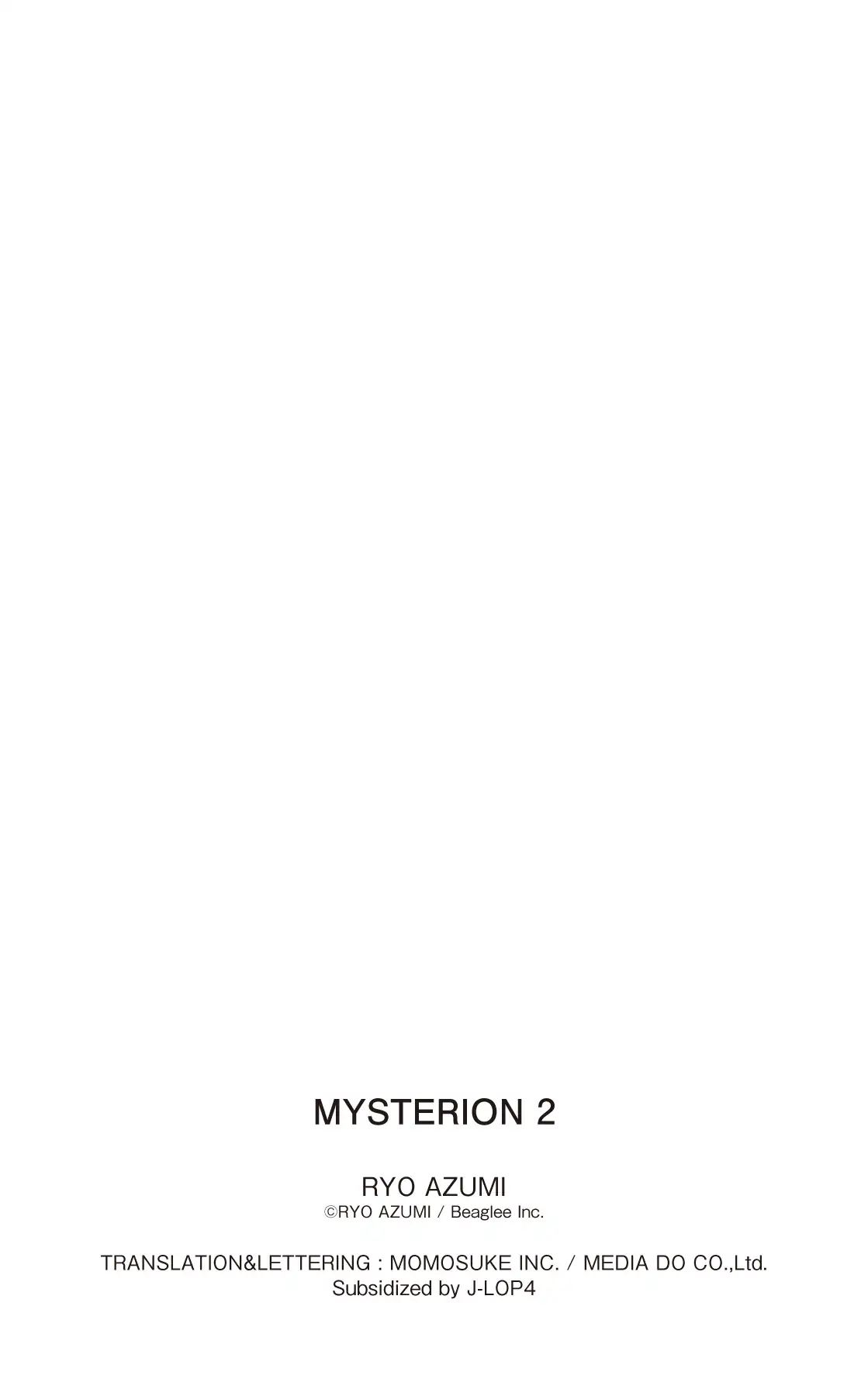 Mysterion - Vol.2 Afterword