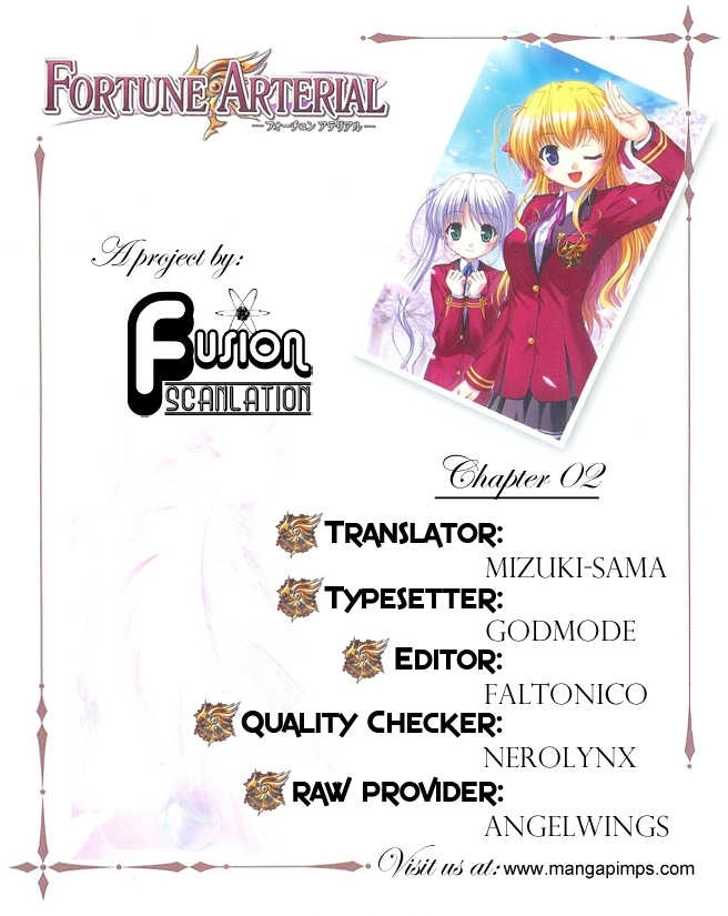 Fortune Arterial - Character's Prelude - Vol.1 Chapter 2 : Togi Shiro - Naive Heart-