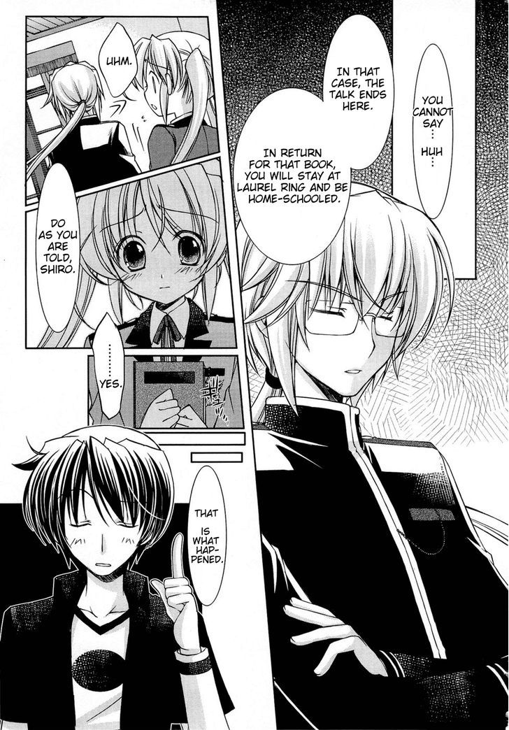 Fortune Arterial - Character's Prelude - Vol.1 Chapter 8 : Shiro's Secret