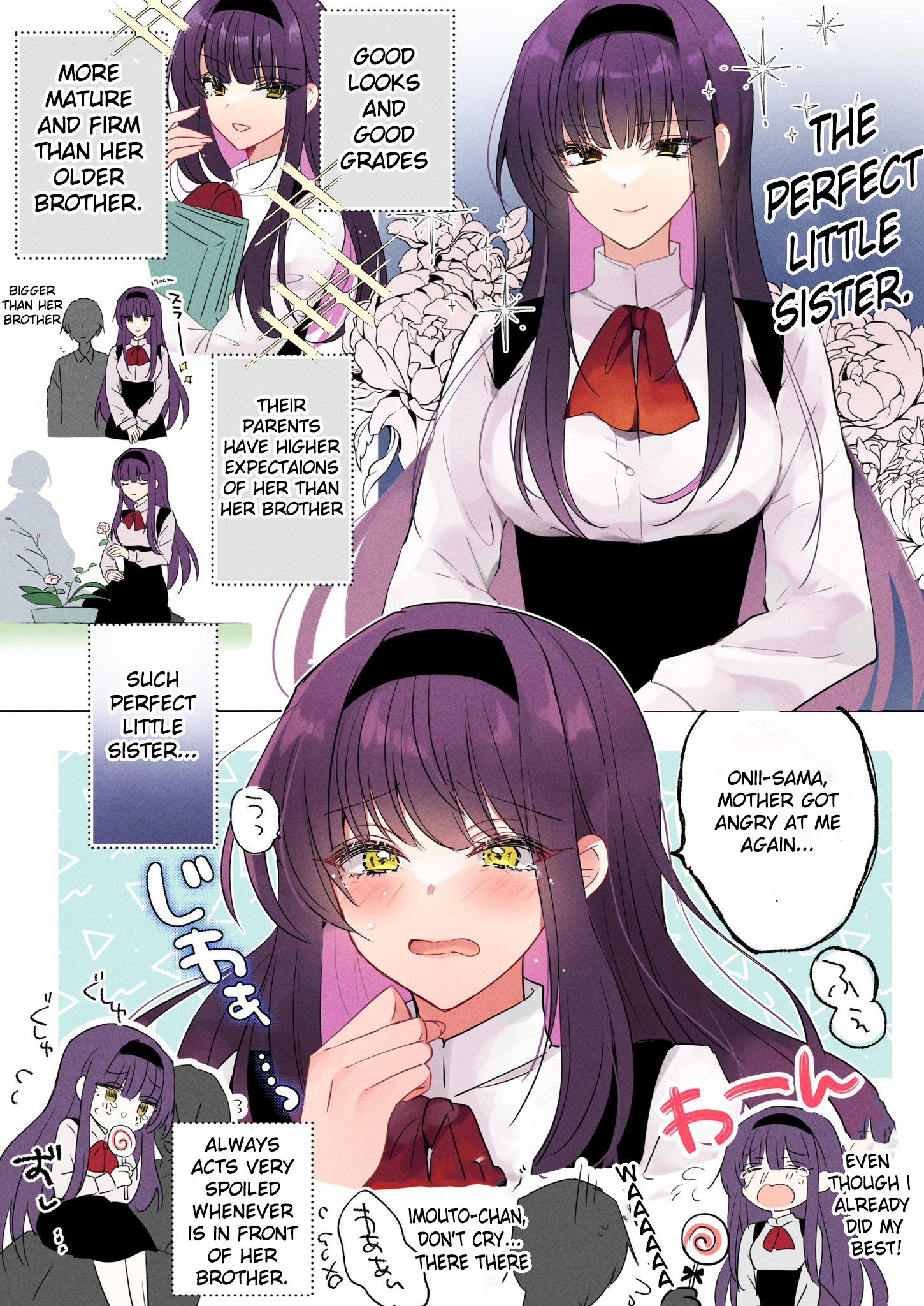 Kanpeki Na Imouto - Chapter 1: A Sister Who Is Perfect, But In Front Of Her Brother, She Becomes Like A Girl.