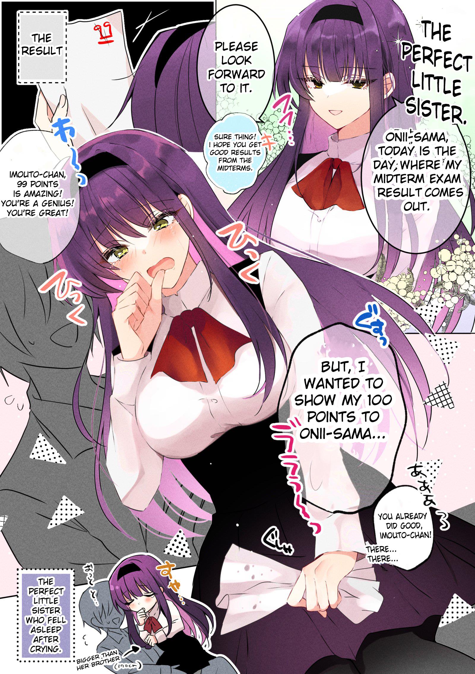 Kanpeki Na Imouto - Chapter 2: The Perfect Sister Who Wanted Her Brother To Praise Her For Getting A Perfect Score On The Test