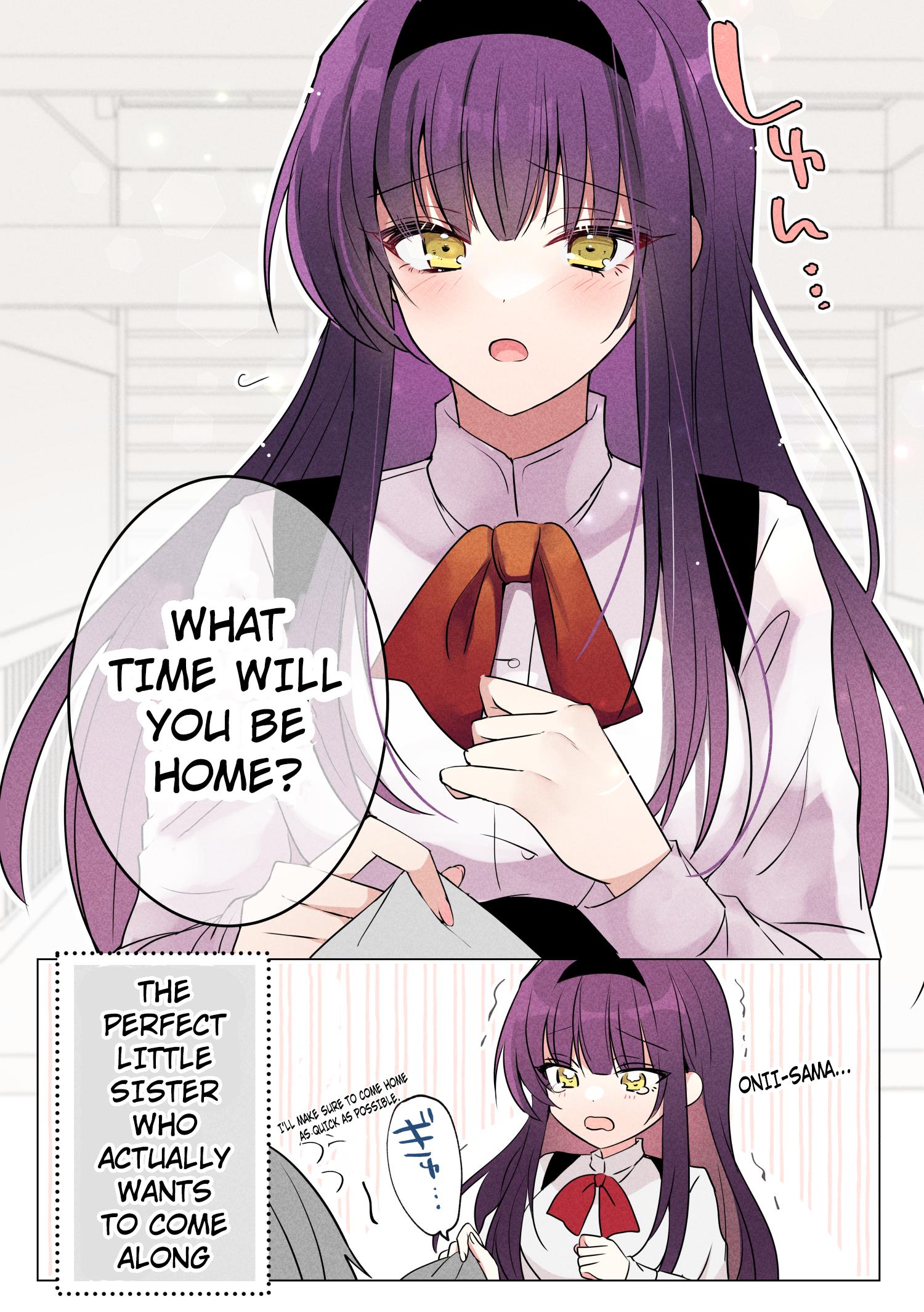 Kanpeki Na Imouto - Chapter 3: The Perfect Sister Who Sees Her Brother Off On His Way.