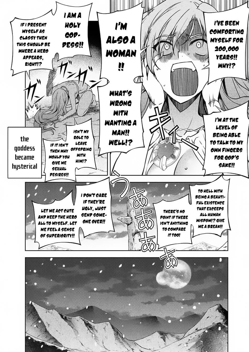 Ponkotsu Megami No Isekai Sousei-Roku - Chapter 1.1: A Disappointing Goddess’ Genesis Of Another Universe