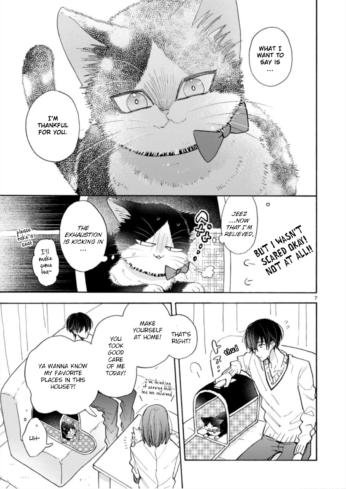 Doukyonin Wa Hiza, Tokidoki, Atama No Ue. - Chapter 18.2: Feelings That Connect [Haru Edition]