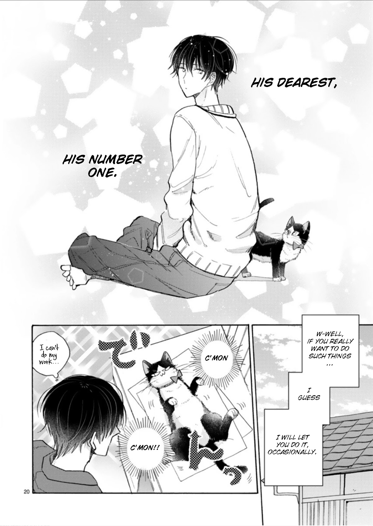 Doukyonin Wa Hiza, Tokidoki, Atama No Ue. - Chapter 18.2: Feelings That Connect [Haru Edition]