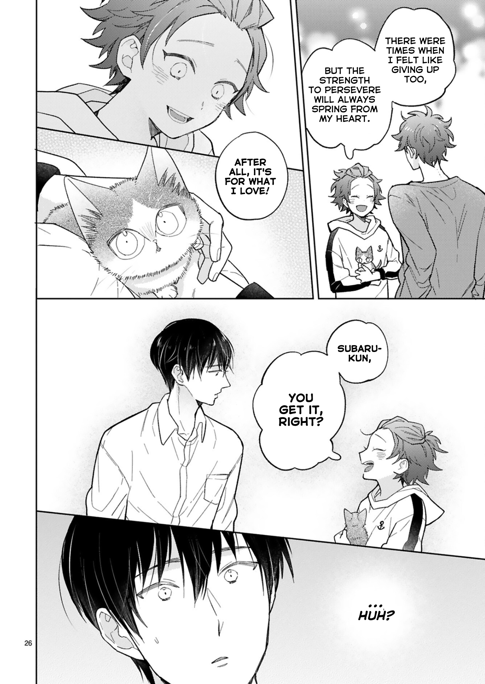 Doukyonin Wa Hiza, Tokidoki, Atama No Ue. - Vol.8 Chapter 22.2: Power Of Love [Subaru Edition ②]