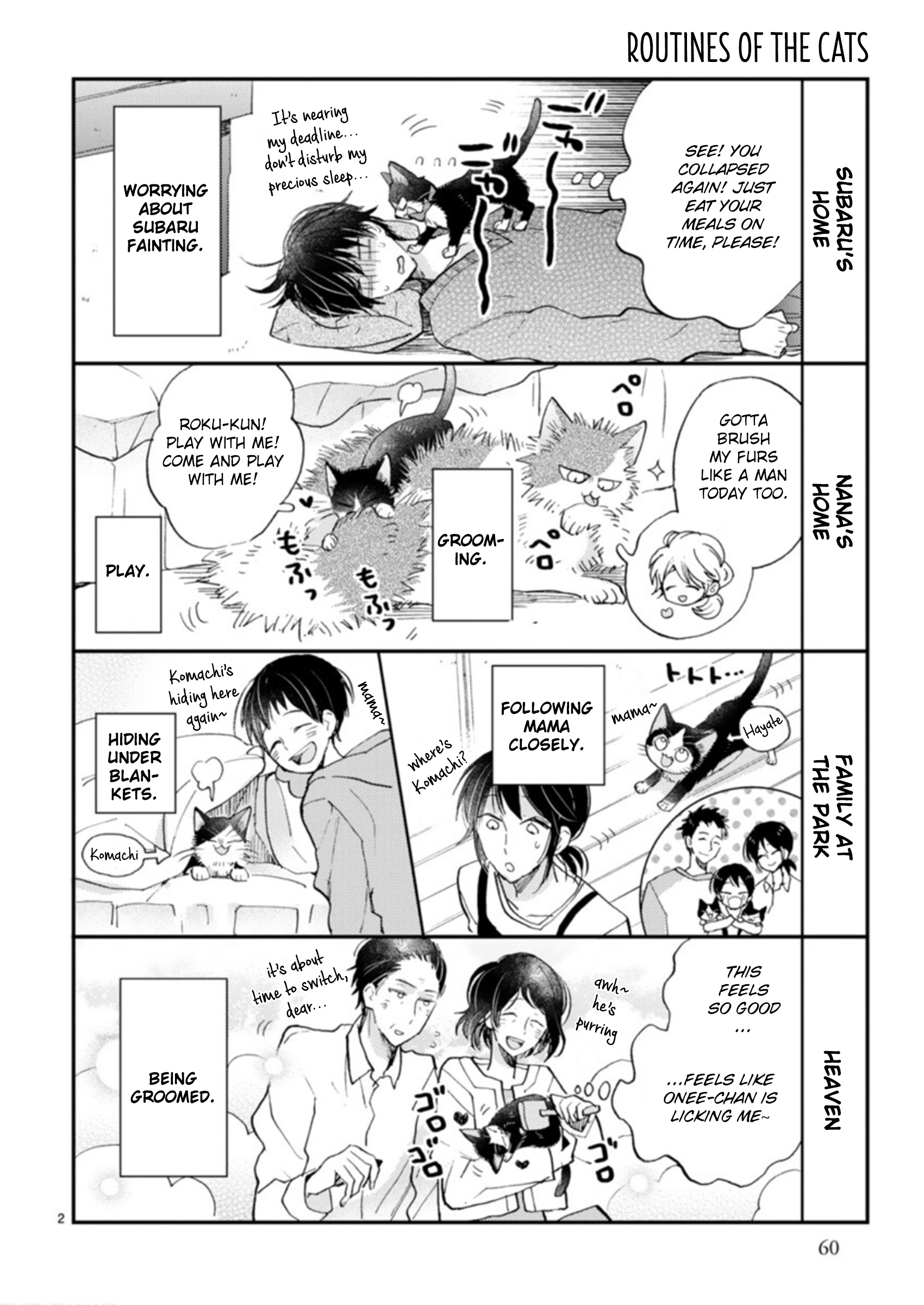 Doukyonin Wa Hiza, Tokidoki, Atama No Ue. - Vol.6 Chapter 18.4: Neko Day [4-Koma]