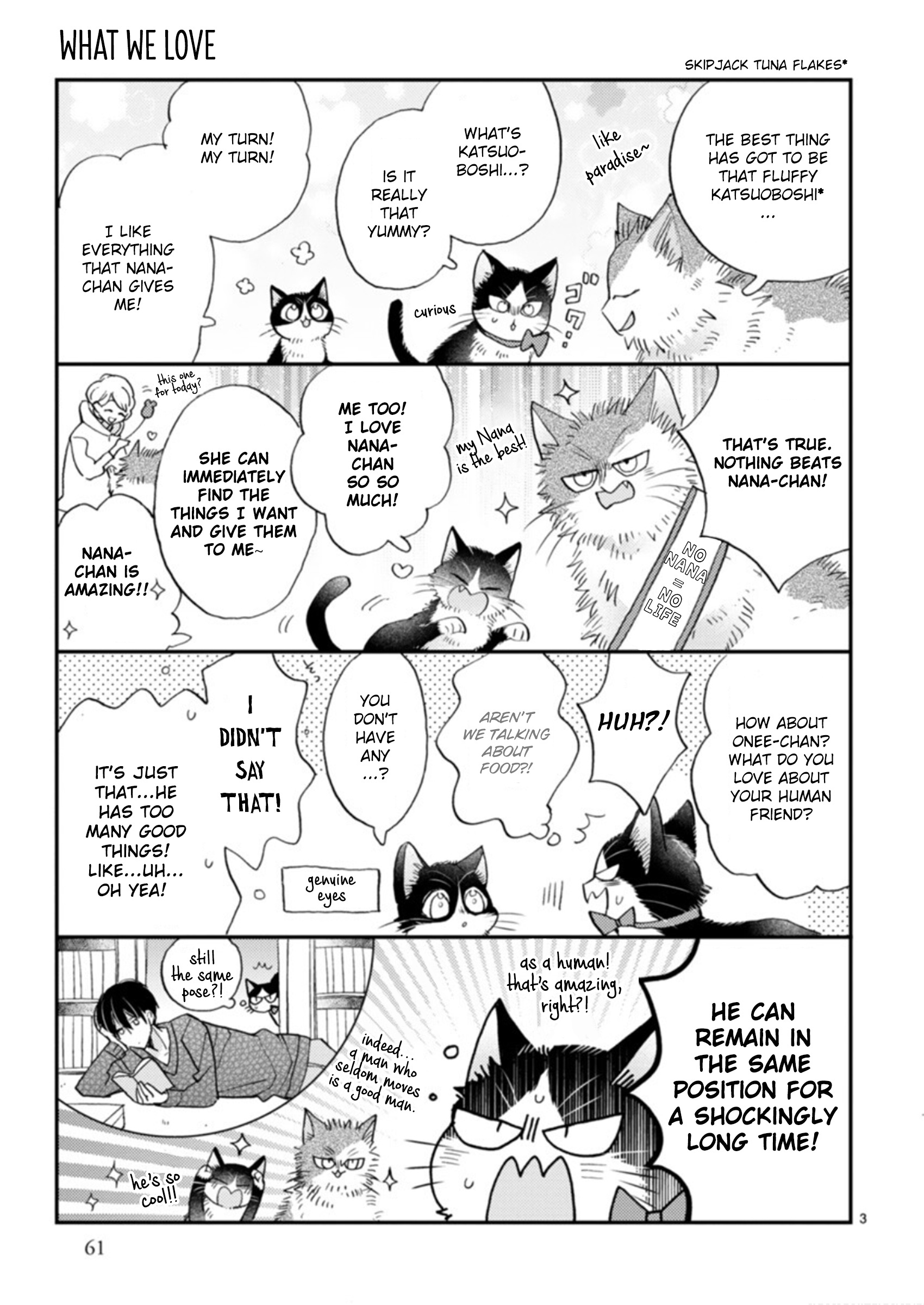 Doukyonin Wa Hiza, Tokidoki, Atama No Ue. - Vol.6 Chapter 18.4: Neko Day [4-Koma]