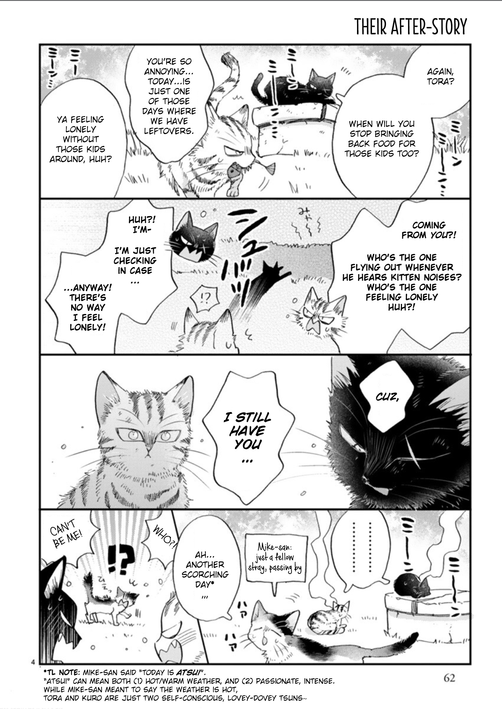 Doukyonin Wa Hiza, Tokidoki, Atama No Ue. - Vol.6 Chapter 18.4: Neko Day [4-Koma]