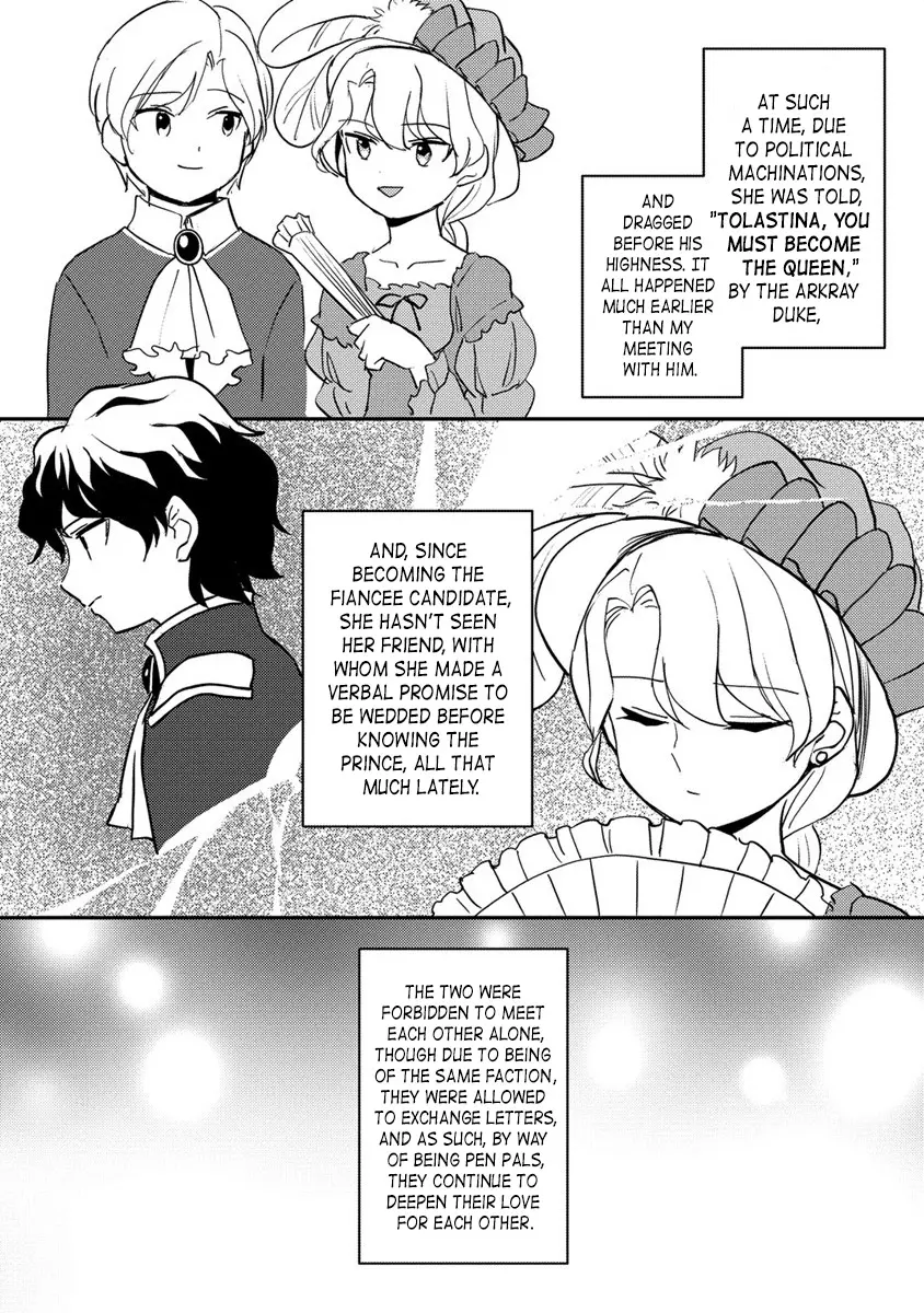 Koushaku Reijou Ni Tensei Shiteshimatta Node, Mental Otome Na Ore Wa, Zenryoku De Onnanoko Wo Tanoshimimasu - Chapter 16.1: Lady Tolastina's Circumstances