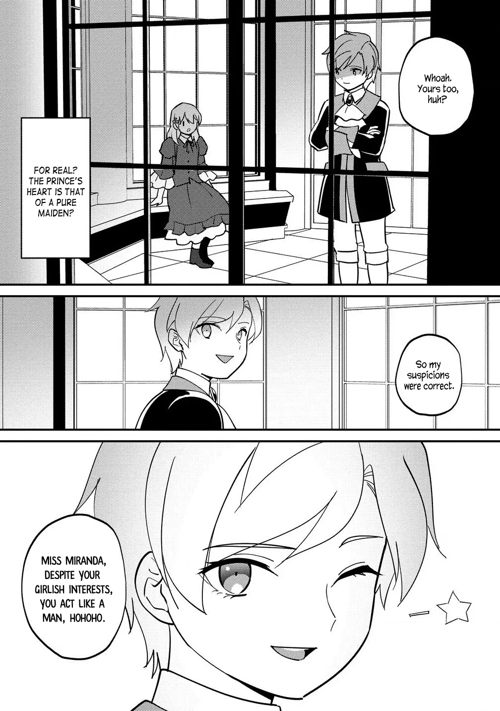 Koushaku Reijou Ni Tensei Shiteshimatta Node, Mental Otome Na Ore Wa, Zenryoku De Onnanoko Wo Tanoshimimasu - Chapter 20.1: I Learn Of The Prince's Secret