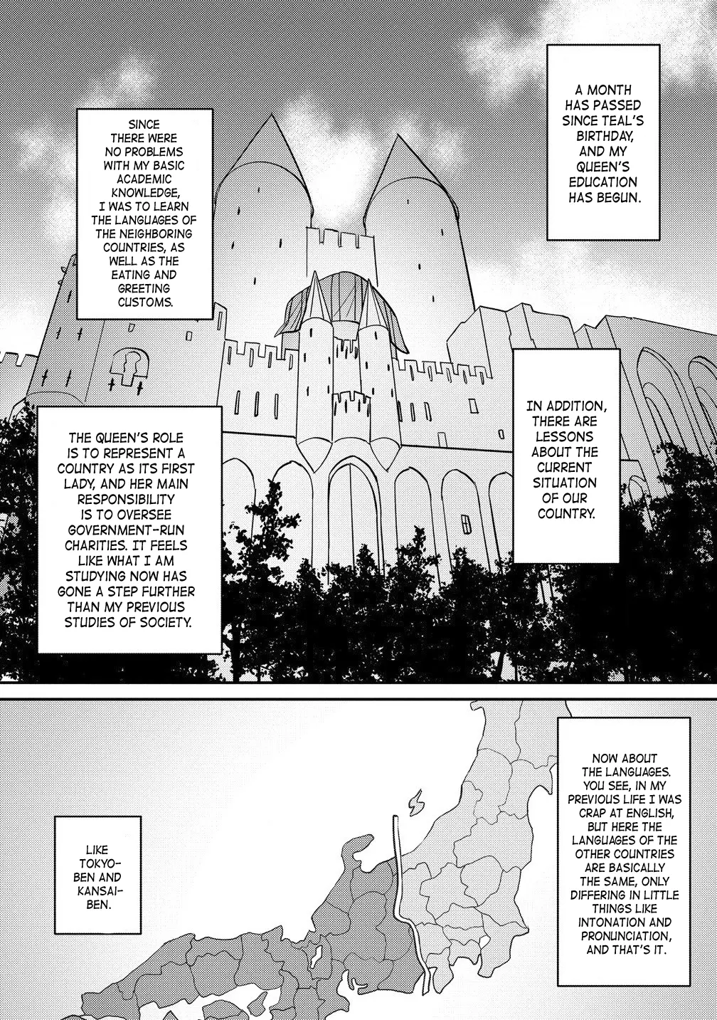 Koushaku Reijou Ni Tensei Shiteshimatta Node, Mental Otome Na Ore Wa, Zenryoku De Onnanoko Wo Tanoshimimasu - Chapter 22.2: Queen's Education And Tea Times With The Prince