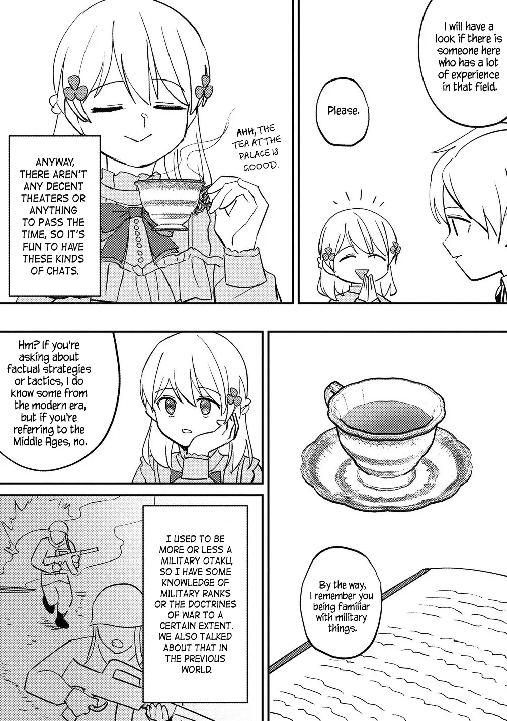 Koushaku Reijou Ni Tensei Shiteshimatta Node, Mental Otome Na Ore Wa, Zenryoku De Onnanoko Wo Tanoshimimasu - Chapter 22.2: Queen's Education And Tea Times With The Prince