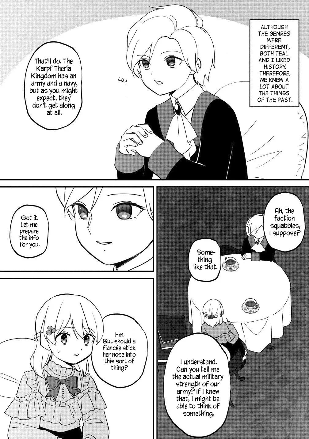 Koushaku Reijou Ni Tensei Shiteshimatta Node, Mental Otome Na Ore Wa, Zenryoku De Onnanoko Wo Tanoshimimasu - Chapter 22.2: Queen's Education And Tea Times With The Prince