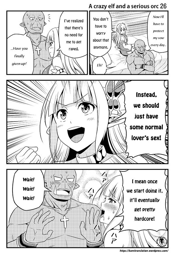 Hentai Elf To Majime Orc - Chapter 4 : A Crazy Elf And A Serious Orc