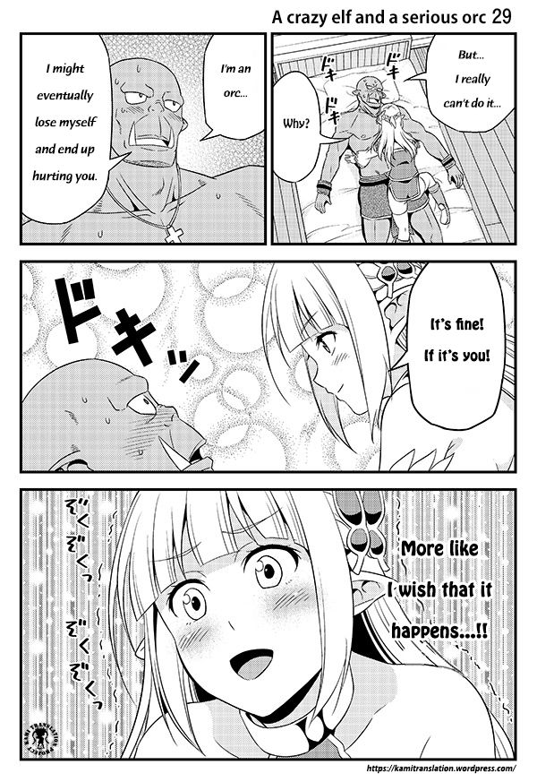 Hentai Elf To Majime Orc - Chapter 4 : A Crazy Elf And A Serious Orc