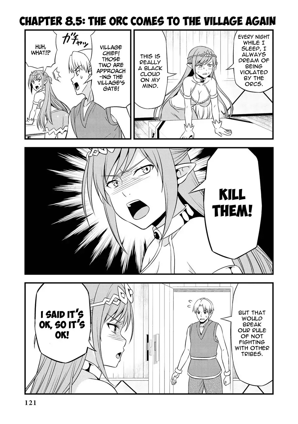 Hentai Elf To Majime Orc - Chapter 8.5: The Orc Comes To The Village Again