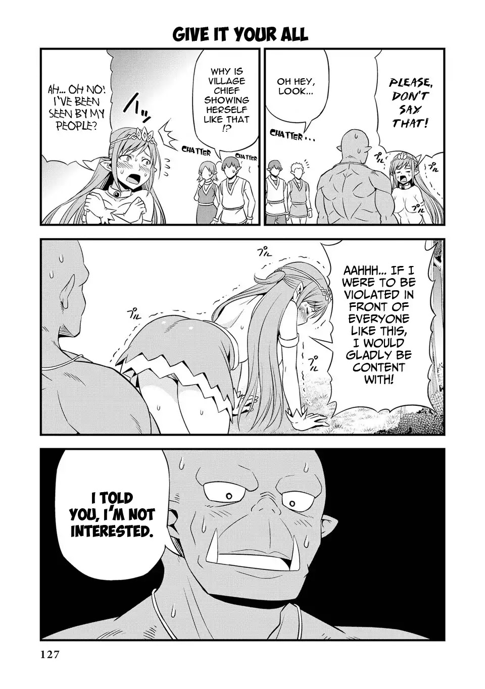 Hentai Elf To Majime Orc - Chapter 8.5: The Orc Comes To The Village Again