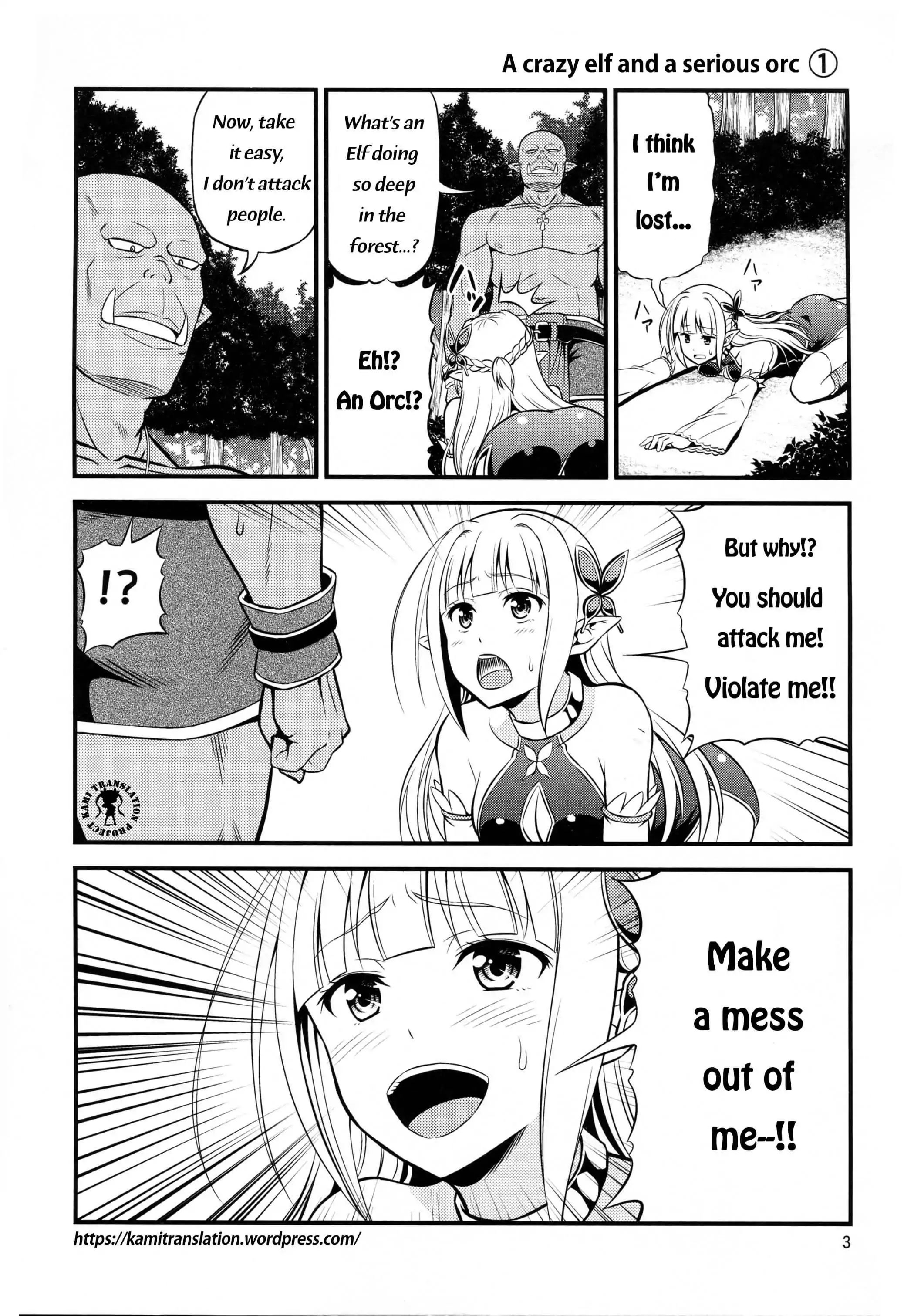 Hentai Elf To Majime Orc - Vol.1 Chapter 1