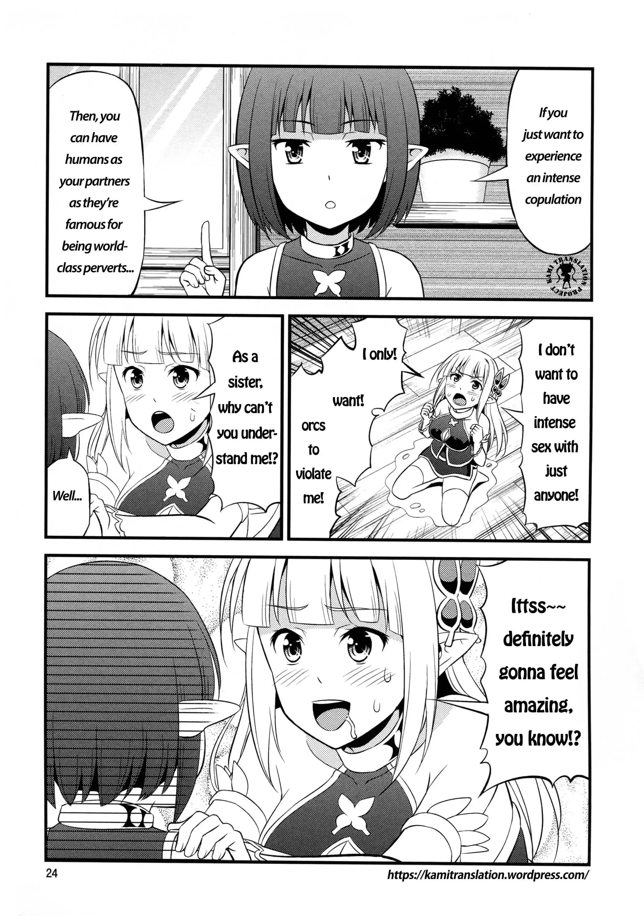 Hentai Elf To Majime Orc - Vol.1 Chapter 2.5: Bangaihen - The Day The Crazy Elf Got Exiled