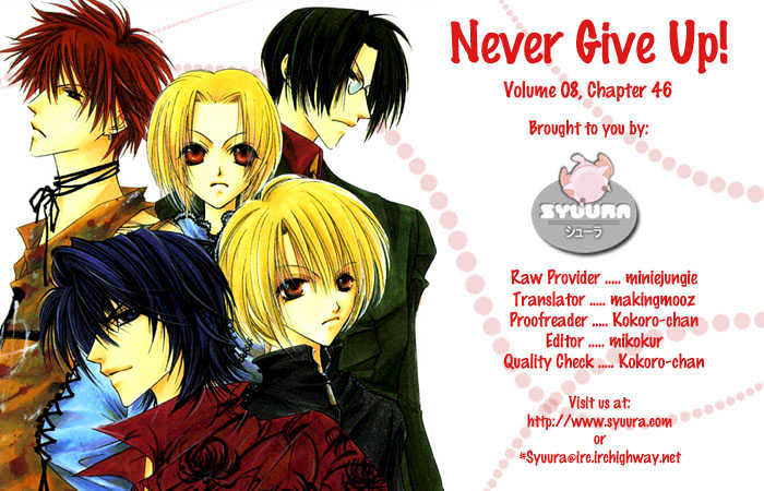 Never Give Up! - Vol.8 Chapter 46