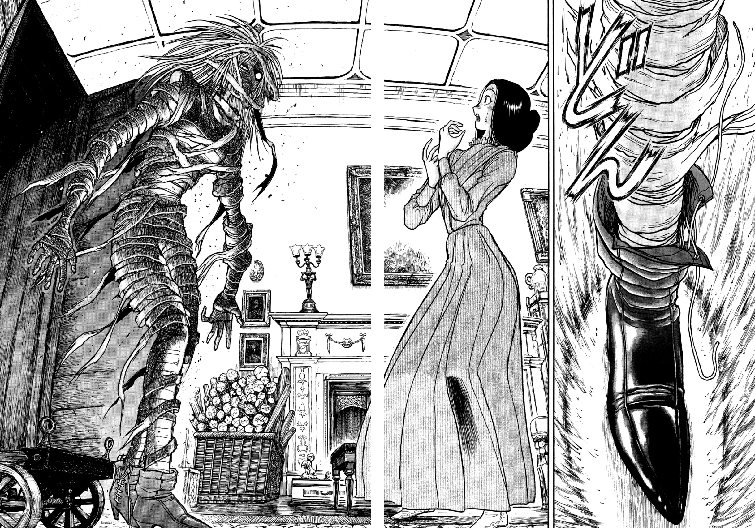 The Black Museum: Crescent Moon, Dance With The Monster - Vol.1 Chapter 1: Frankenstein's Monster