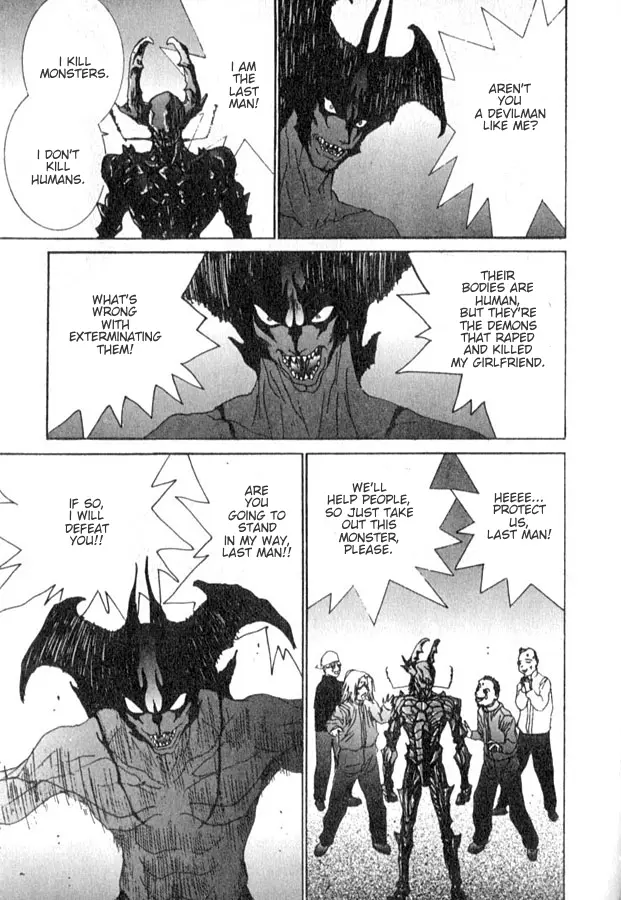 The Last Man (Italian) - Vol.10 Chapter 109: Devilman Vs. Last Man (Last Part)