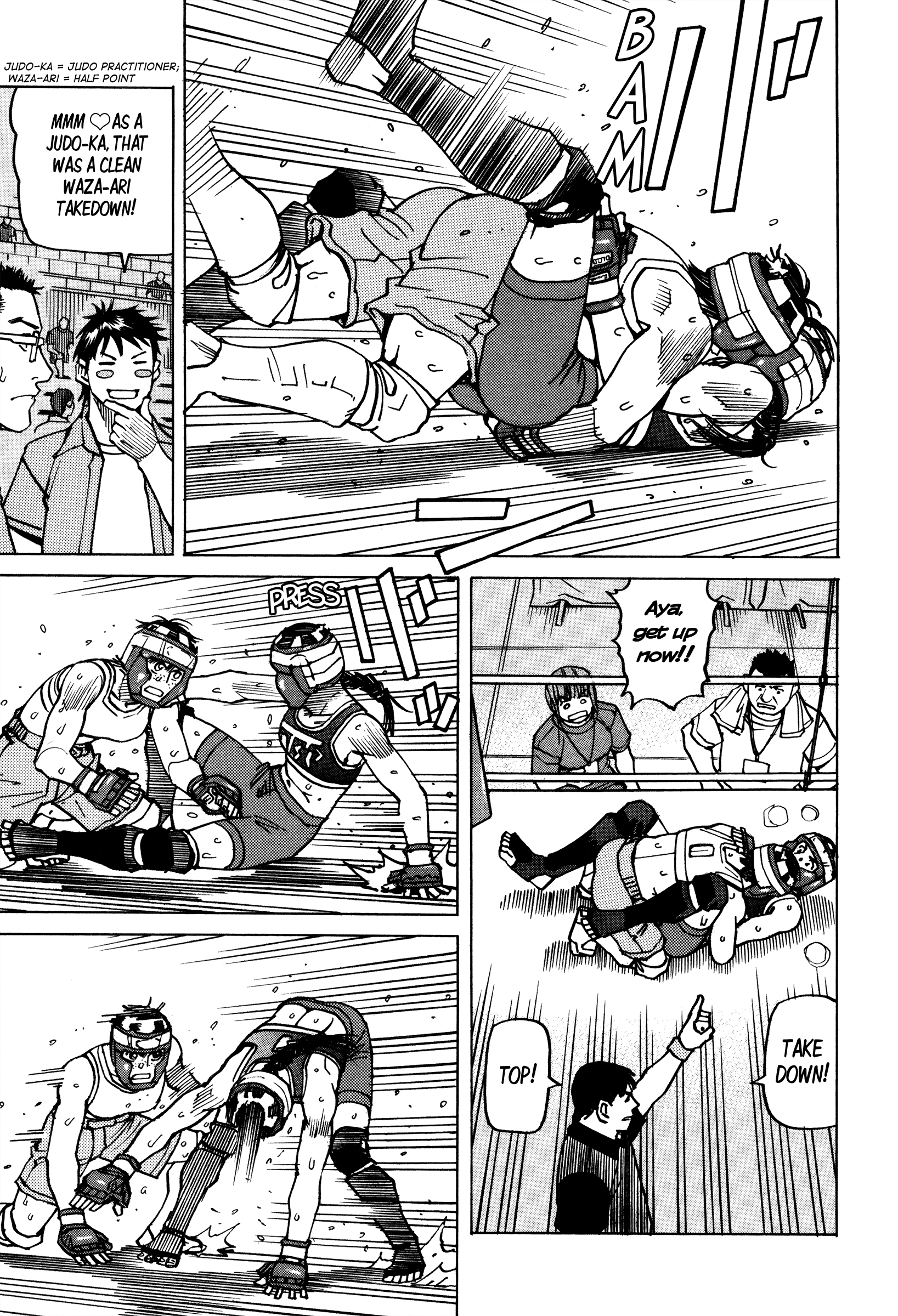 All-Rounder Meguru - Vol.15 Chapter 139: (Striking Capable) Grappler Vs. (Grappling Capable) Striker