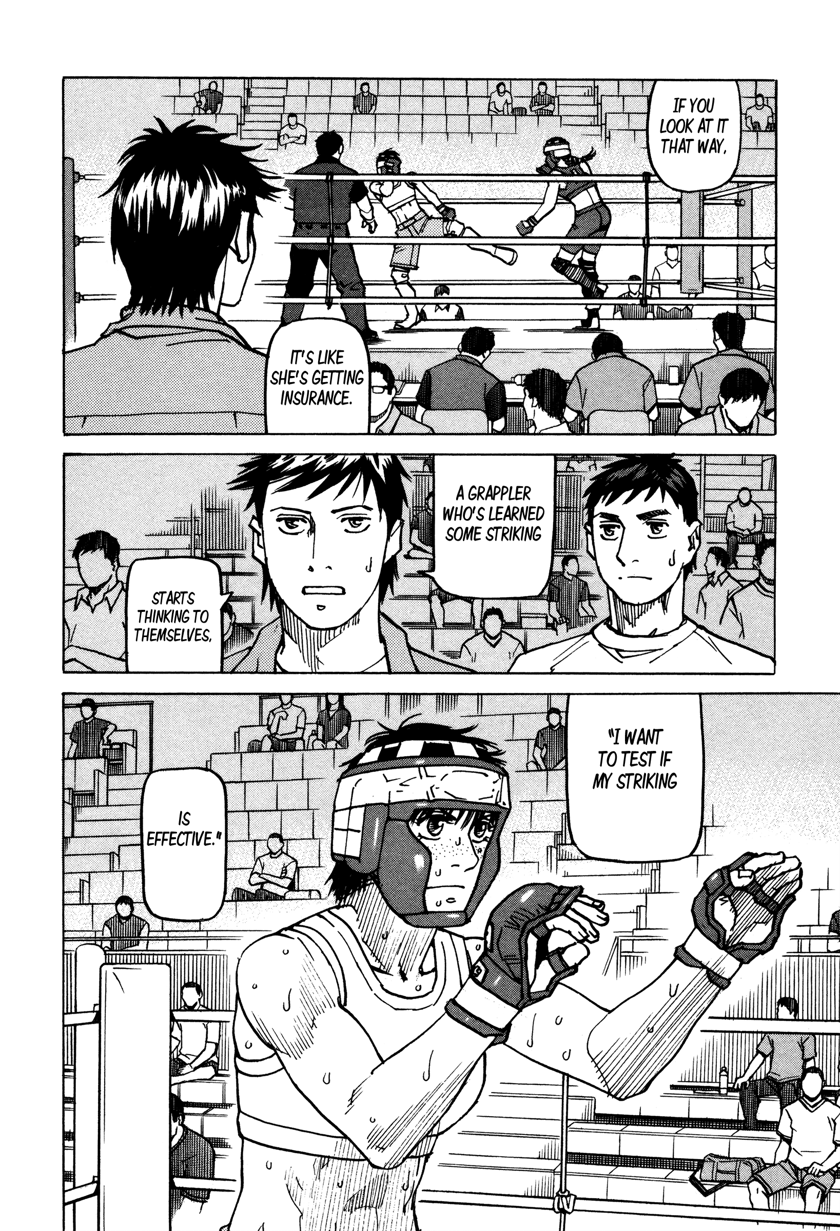 All-Rounder Meguru - Vol.15 Chapter 139: (Striking Capable) Grappler Vs. (Grappling Capable) Striker