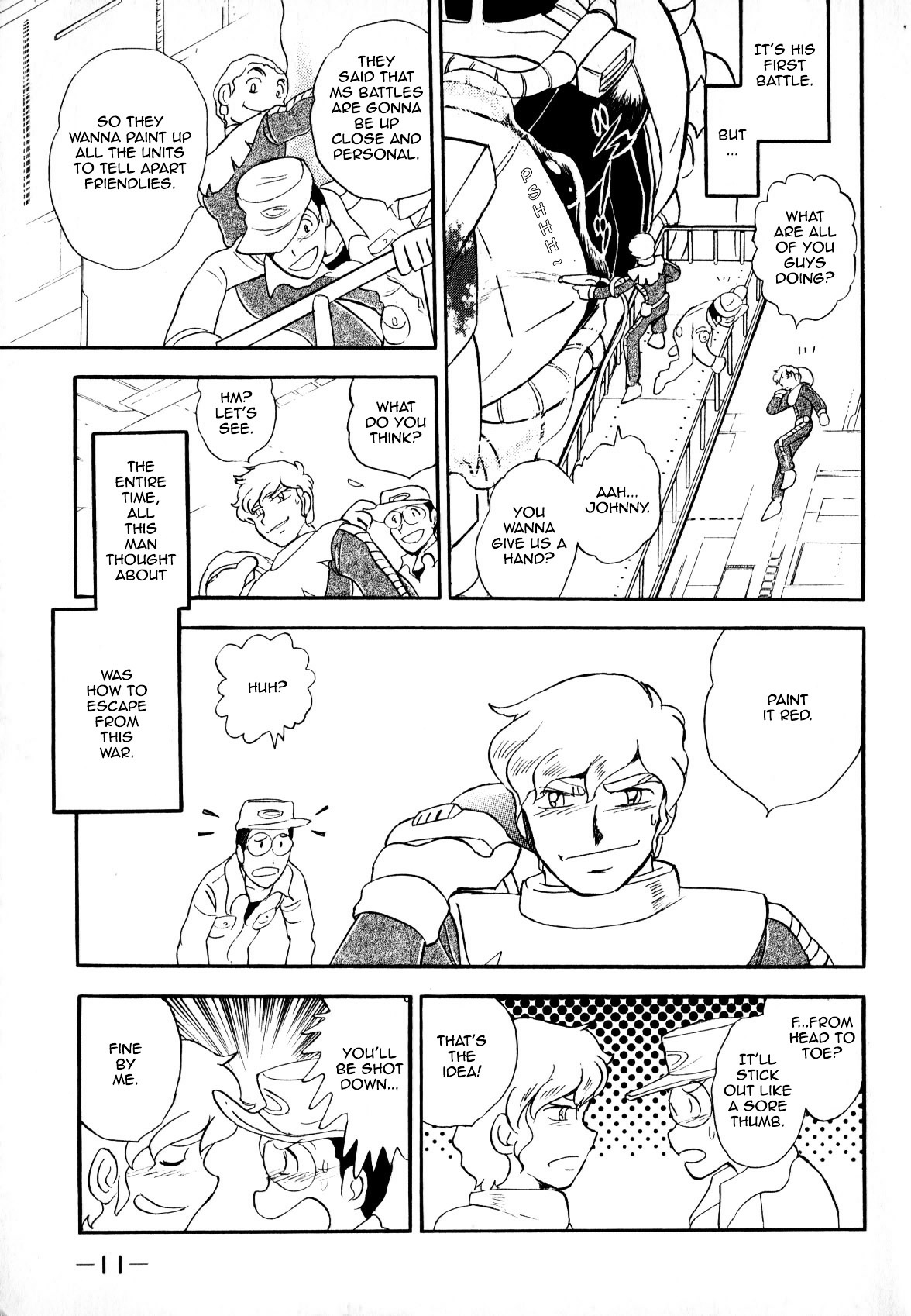 Kidou Senshi Gundam Msv Chronicles: Johnny Ridden - Chapter 0