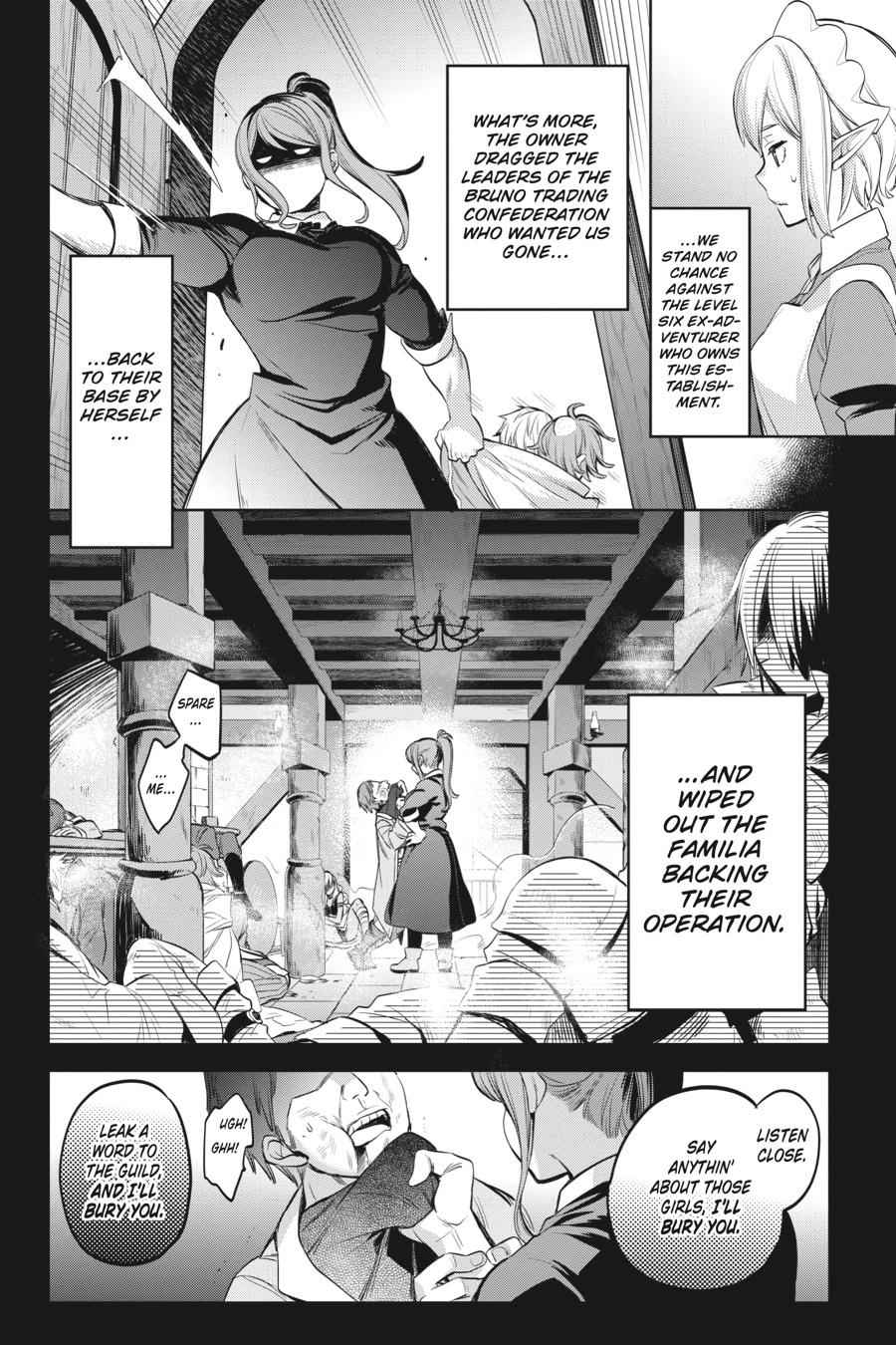 Dungeon Ni Deai O Motomeru No Wa Machigatte Iru Darou Ka: Familia Chronicle Episode Ryu - Chapter 21: Girls.11 The Benevolent Mistress