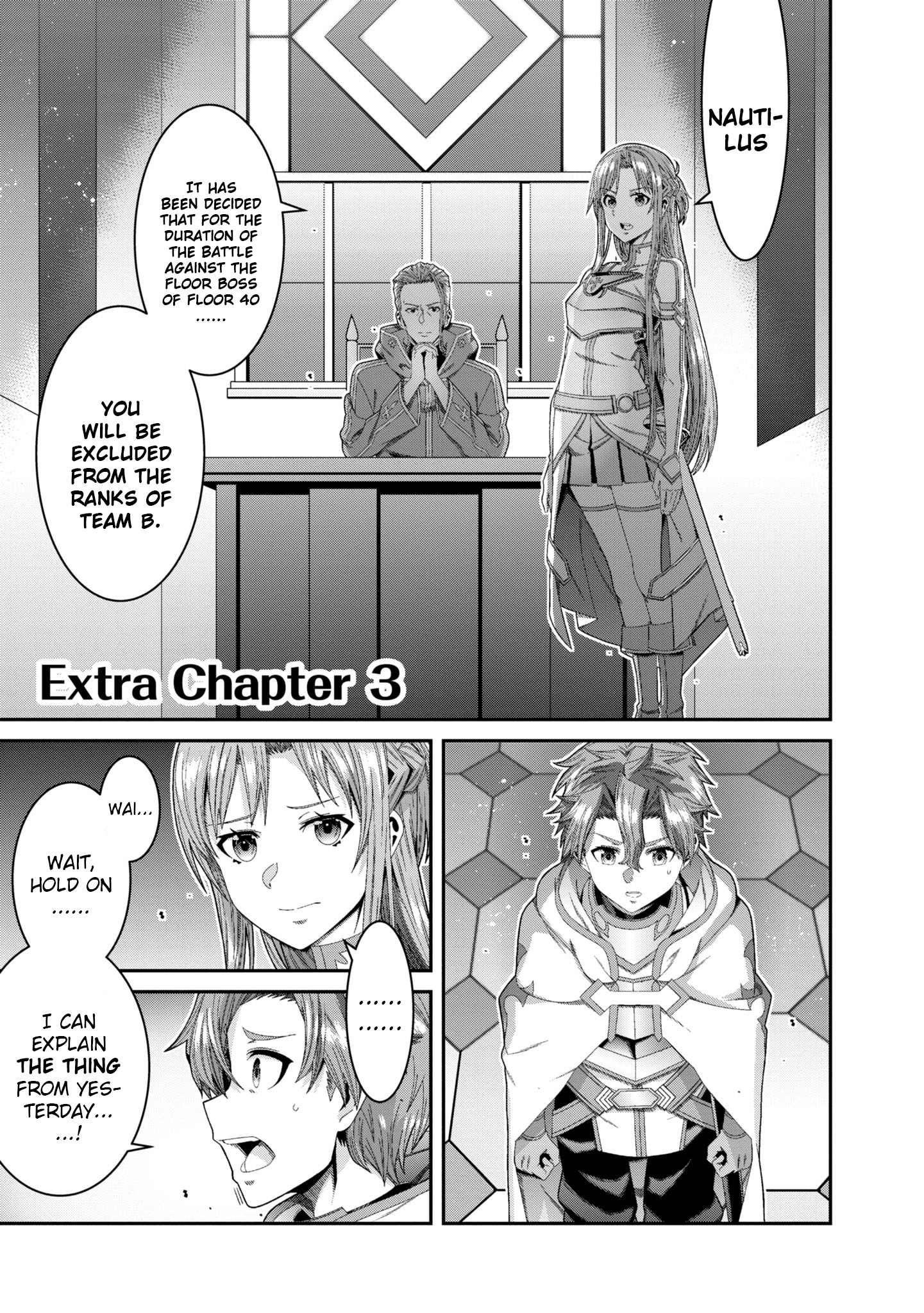 Sword Art Online (Novel) - Vol.5 Chapter 17.5: Extra Chapter 3