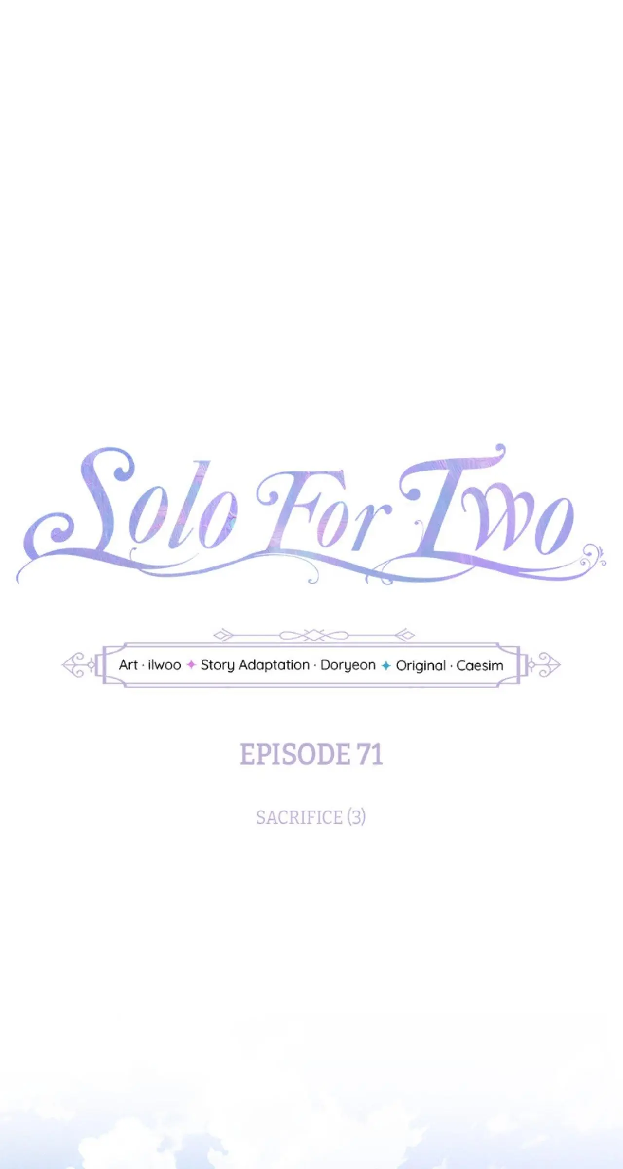 Solo For Two - Chapter 71