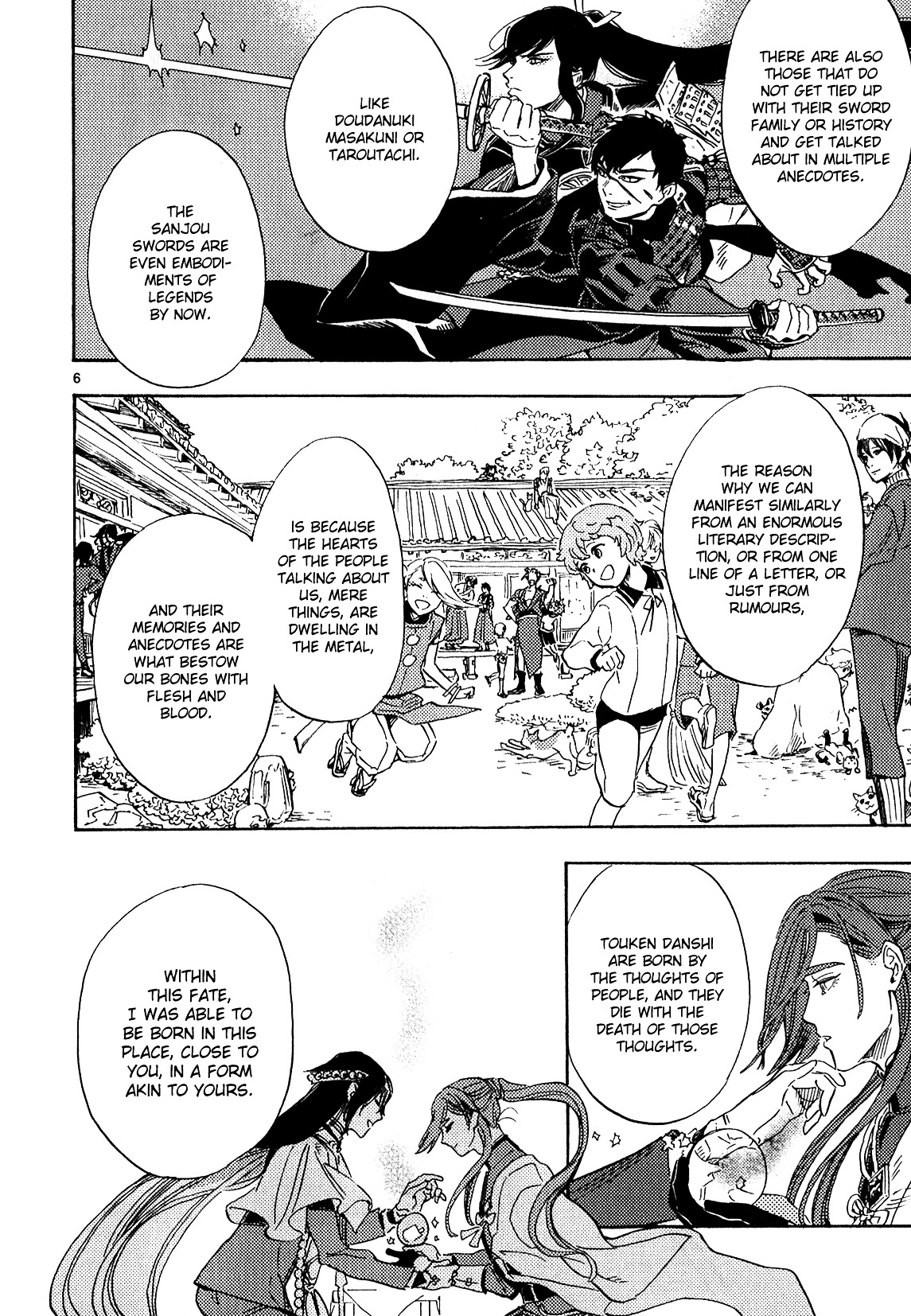 Touken Ranbu Anthology ~ Hibana Mae, Touken Danshi ~ - Vol.1 Chapter 2 : The Bond Between Swords / Kamatani Yuhki