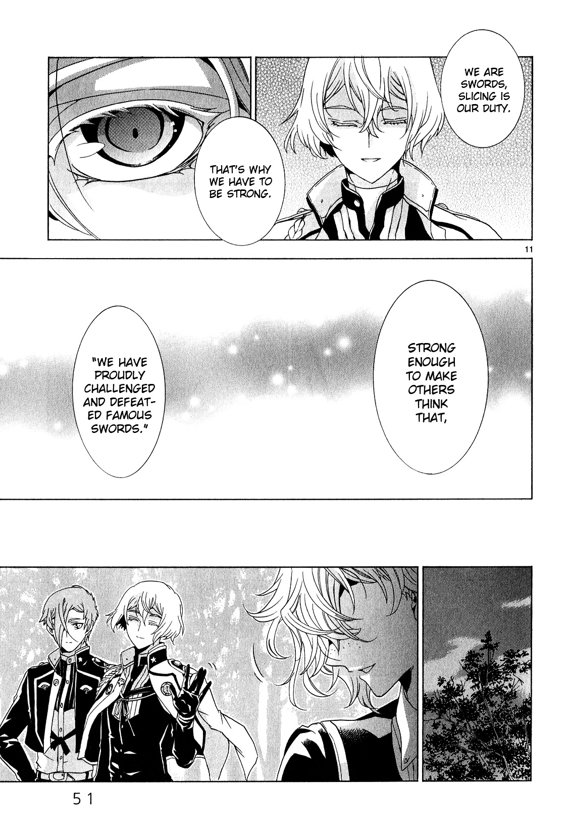 Touken Ranbu Anthology ~ Hibana Mae, Touken Danshi ~ - Vol.1 Chapter 5 : Howling Sunlight / Youryuu